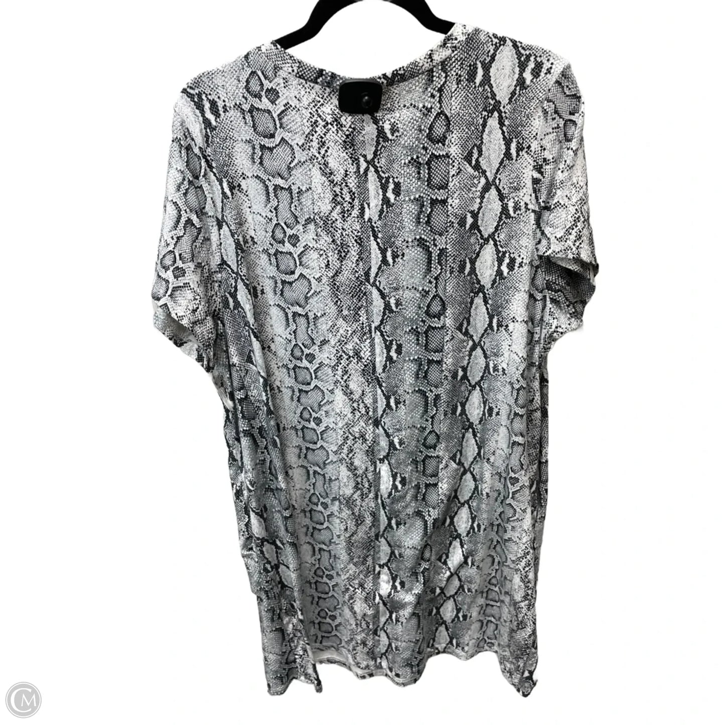 Dress Casual Short By Entro In Snakeskin Print, Size: Xl