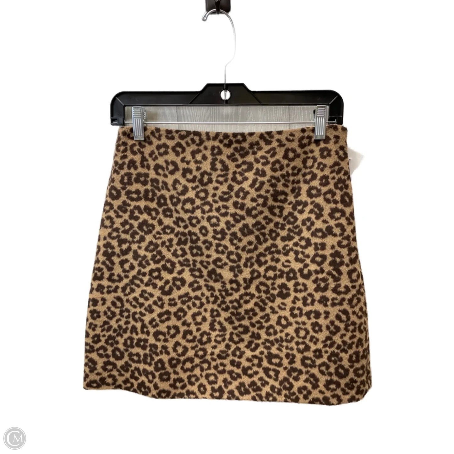 Skirt Mini & Short By Loft In Animal Print, Size: 0