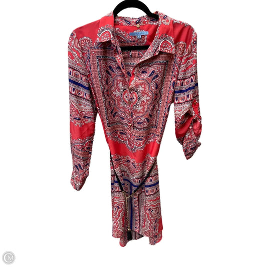 Dress Casual Short By Antonio Melani In Multi-colored, Size: M