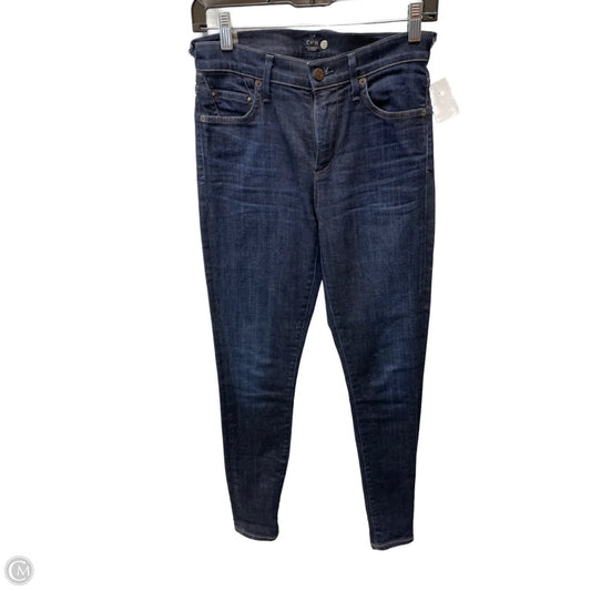 Jeans Skinny By Citizens Of Humanity In Blue Denim, Size: 2