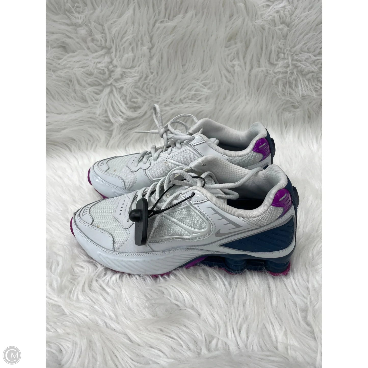 Shoes Athletic By Nike In Grey, Size: 8
