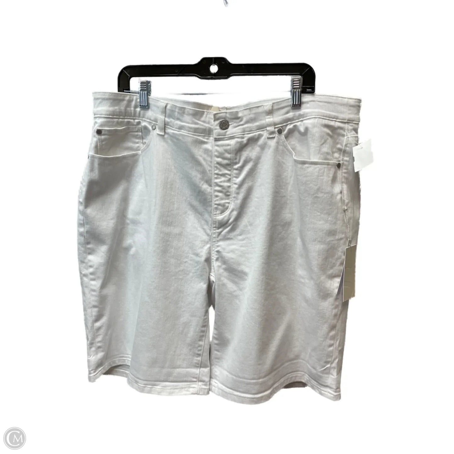 Shorts By Soft Surroundings In White, Size: 18