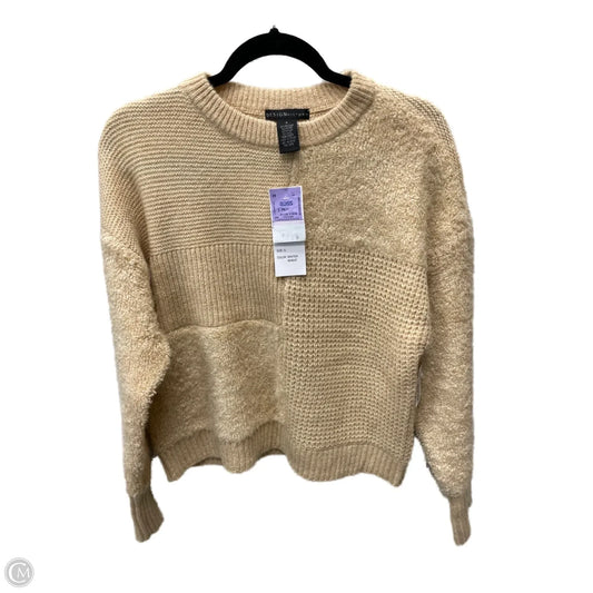 Sweater By Design History In Tan, Size: S