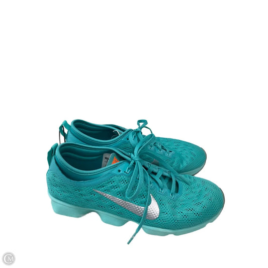Shoes Athletic By Nike In Green, Size: 8