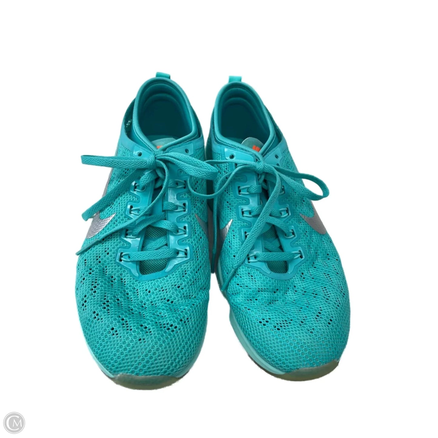 Shoes Athletic By Nike In Green, Size: 8