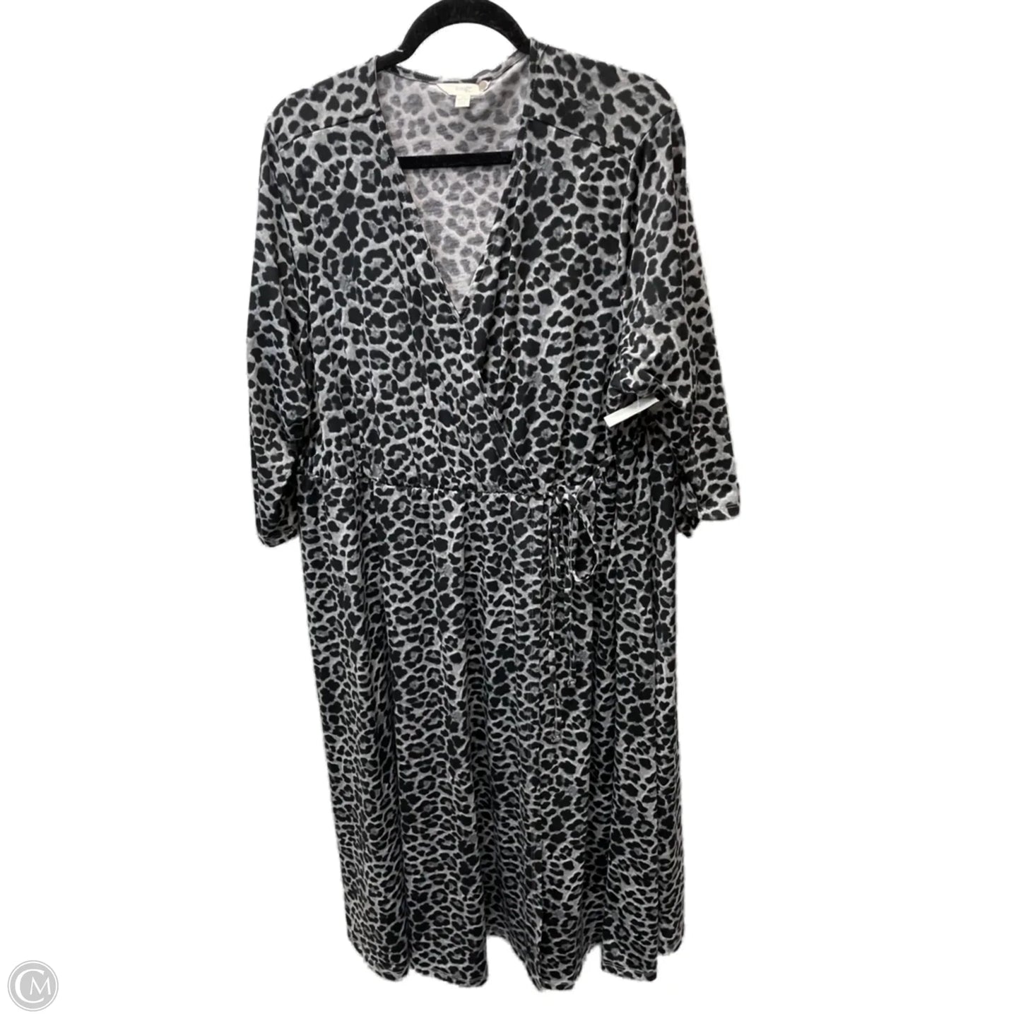 Dress Casual Short By Terra & Sky In Animal Print, Size: 3x