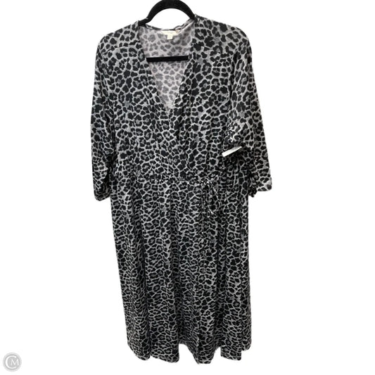 Dress Casual Short By Terra & Sky In Animal Print, Size: 3x
