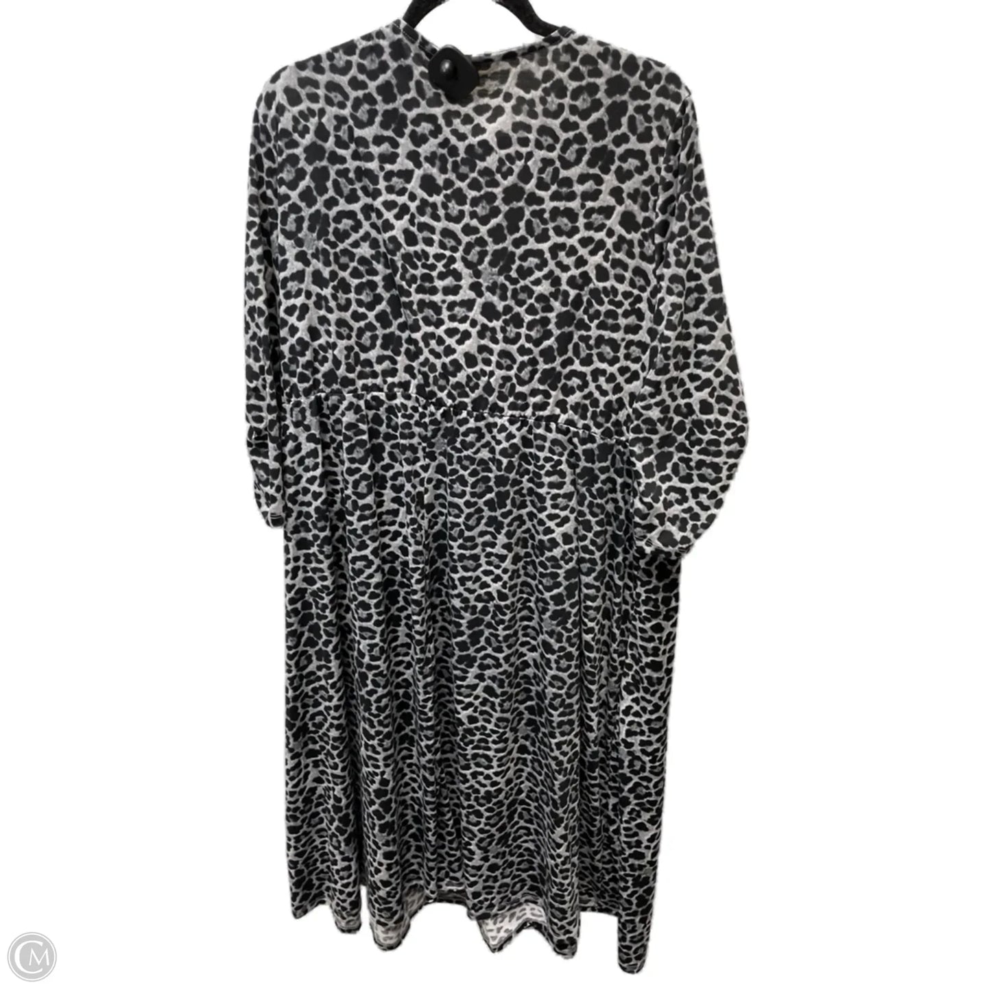 Dress Casual Short By Terra & Sky In Animal Print, Size: 3x