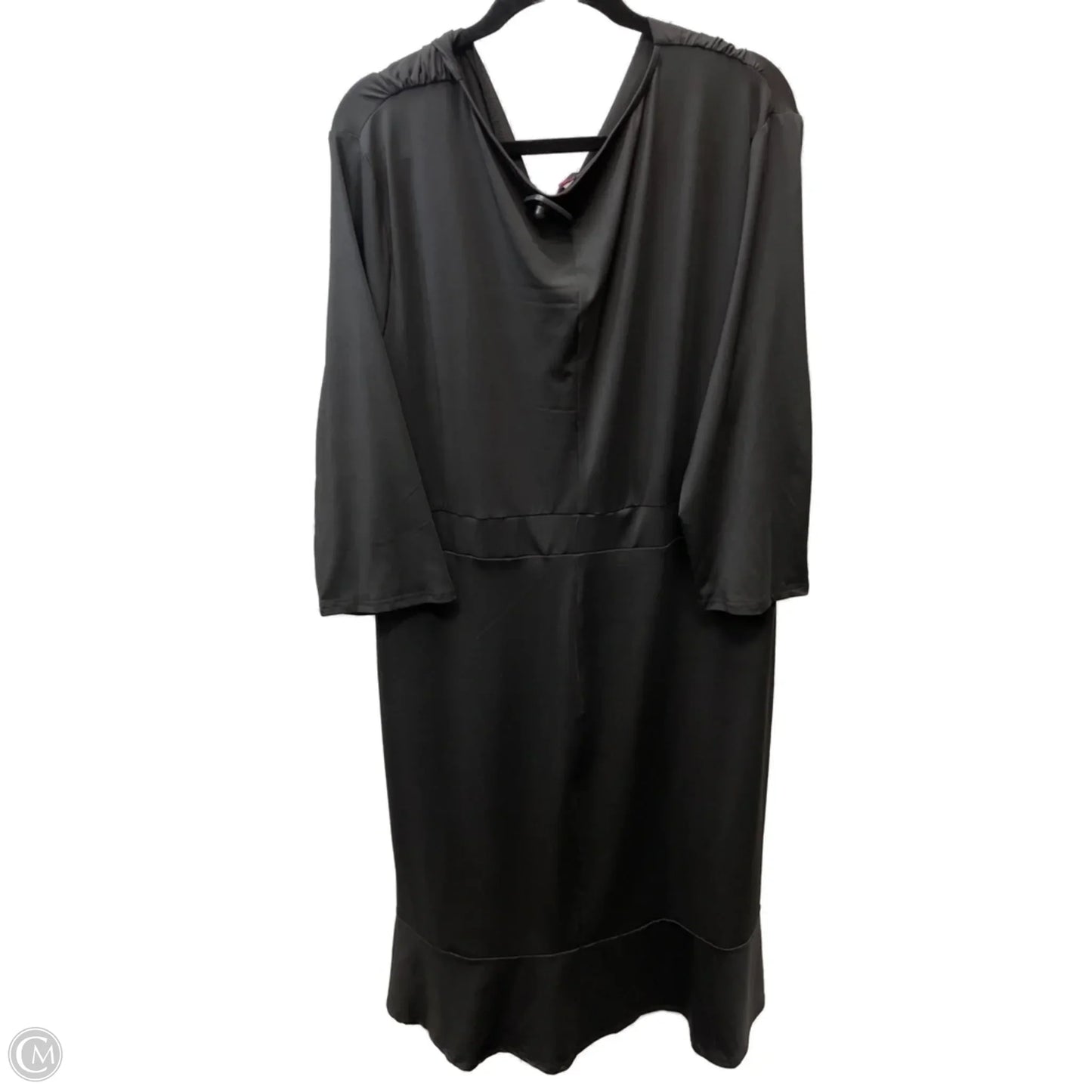 Dress Work By Clothes Mentor In Black, Size: 3x
