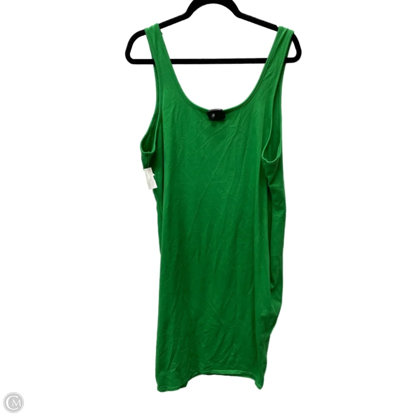 Dress Casual Midi By Ava & Viv In Green, Size: 2x