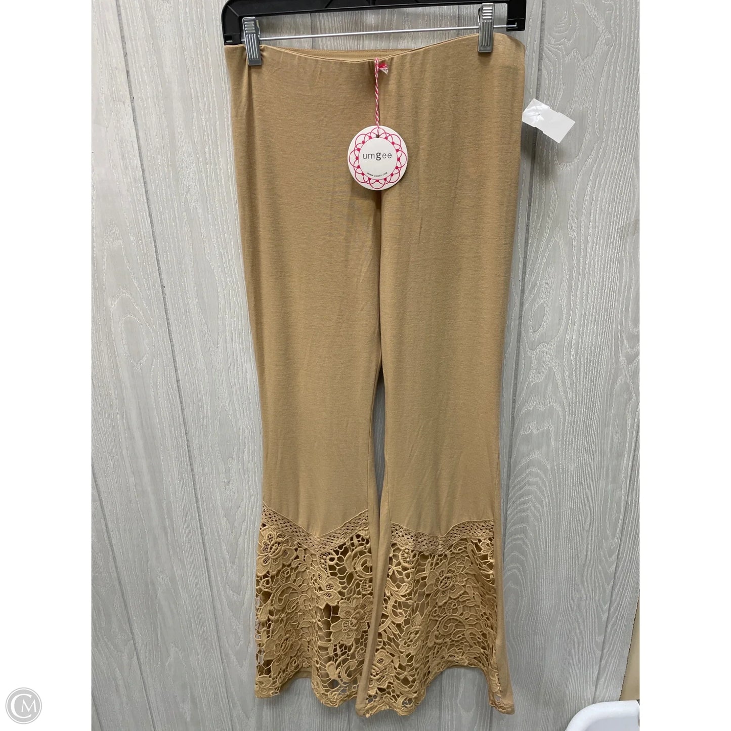 Pants Wide Leg By Umgee In Tan, Size: 6