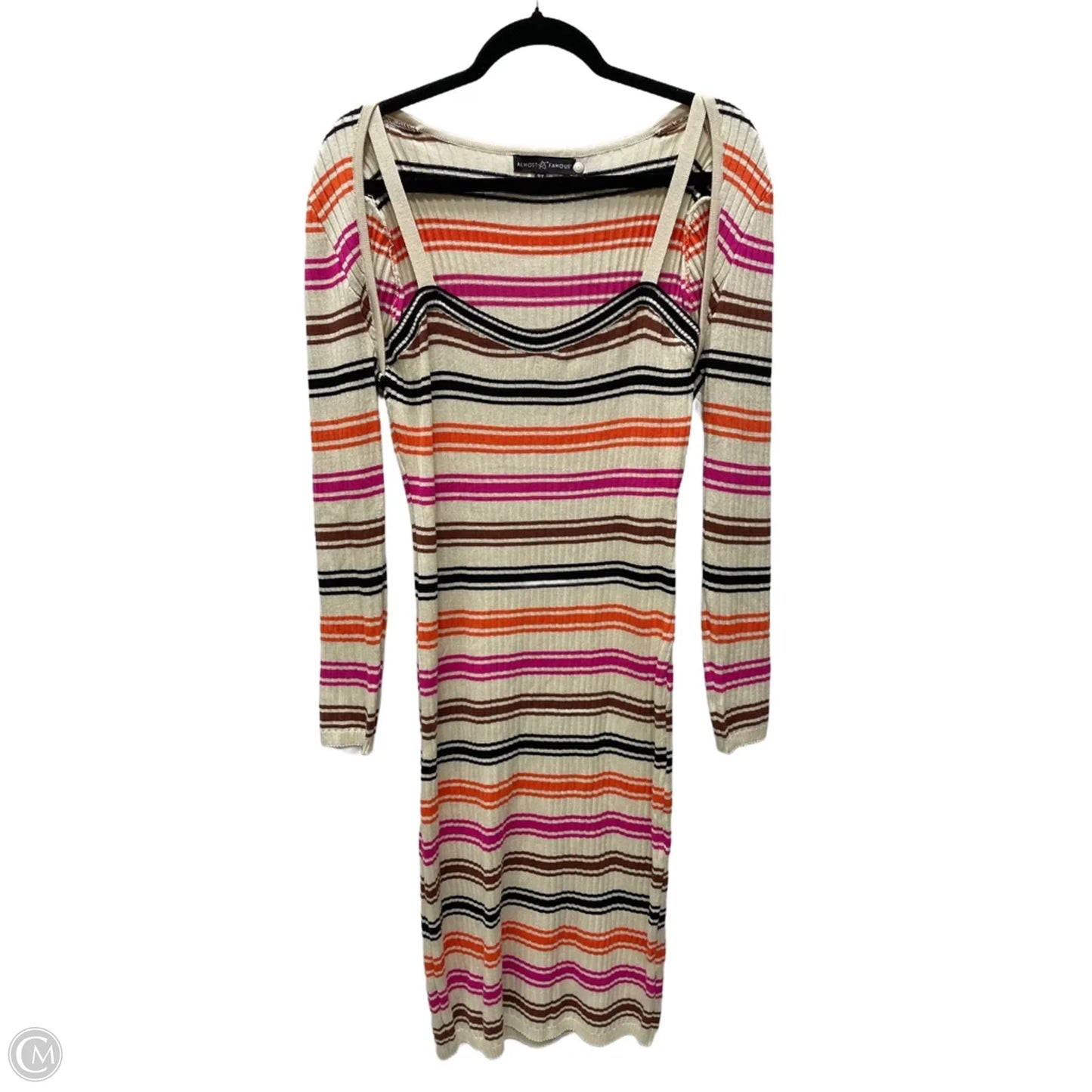 Dress Casual Short By Almost Famous In Striped Pattern, Size: 3x