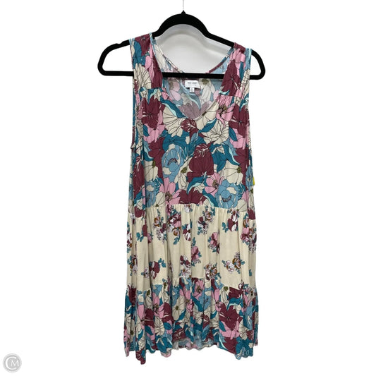 Dress Casual Short By True Craft In Floral Print, Size: Xl