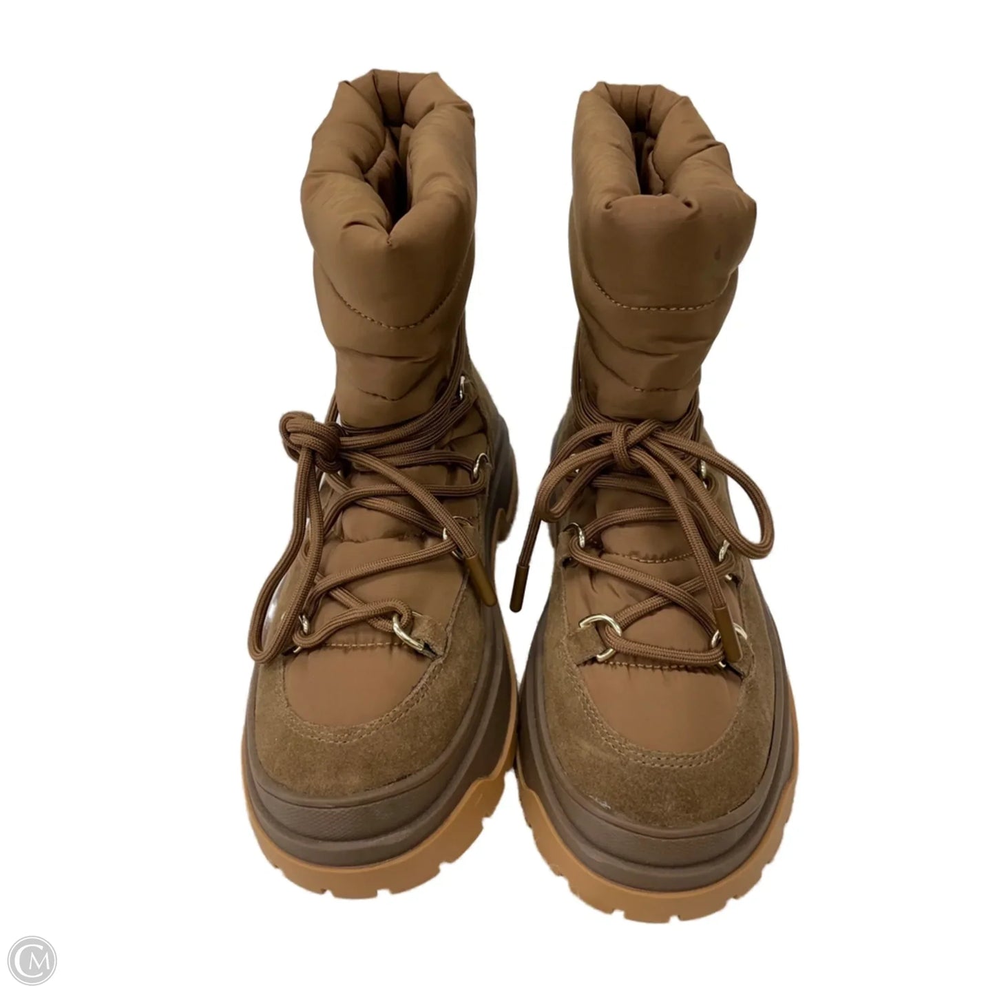 Boots Snow By Zara In Brown, Size: Large