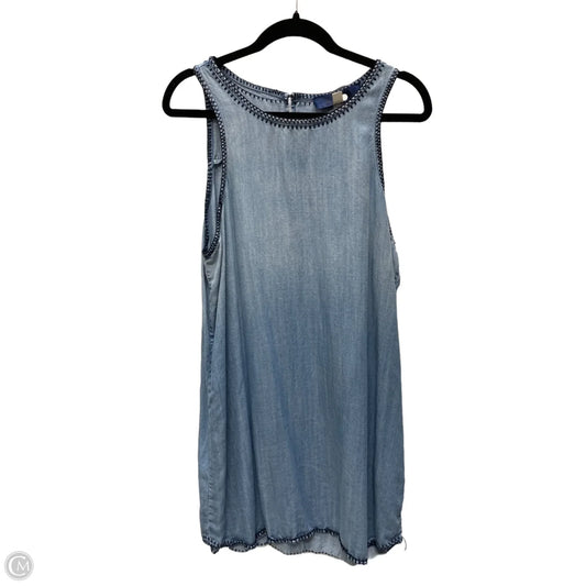 Dress Casual Short By Blue Rain In Blue Denim, Size: L