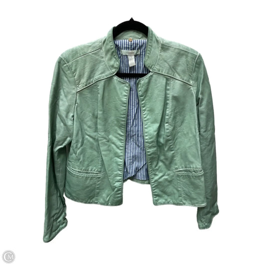 Jacket Other By Chicos In Green, Size: S