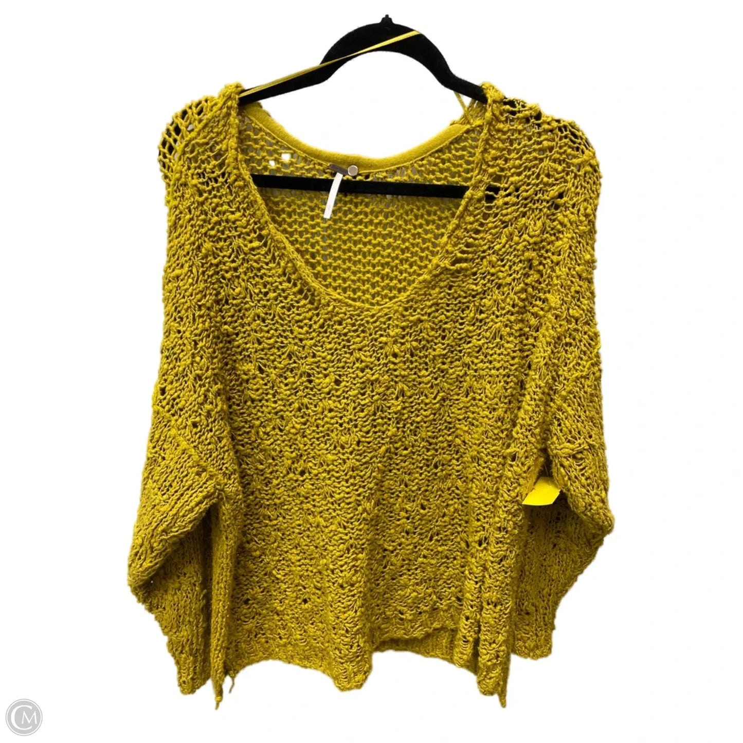 Sweater By Free People In Chartreuse, Size: L