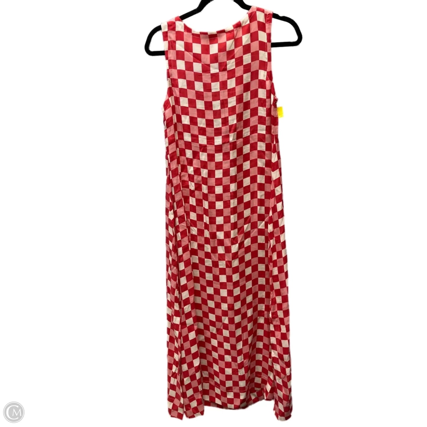 Dress Casual Midi By vrg grl In Cream & Red, Size: S