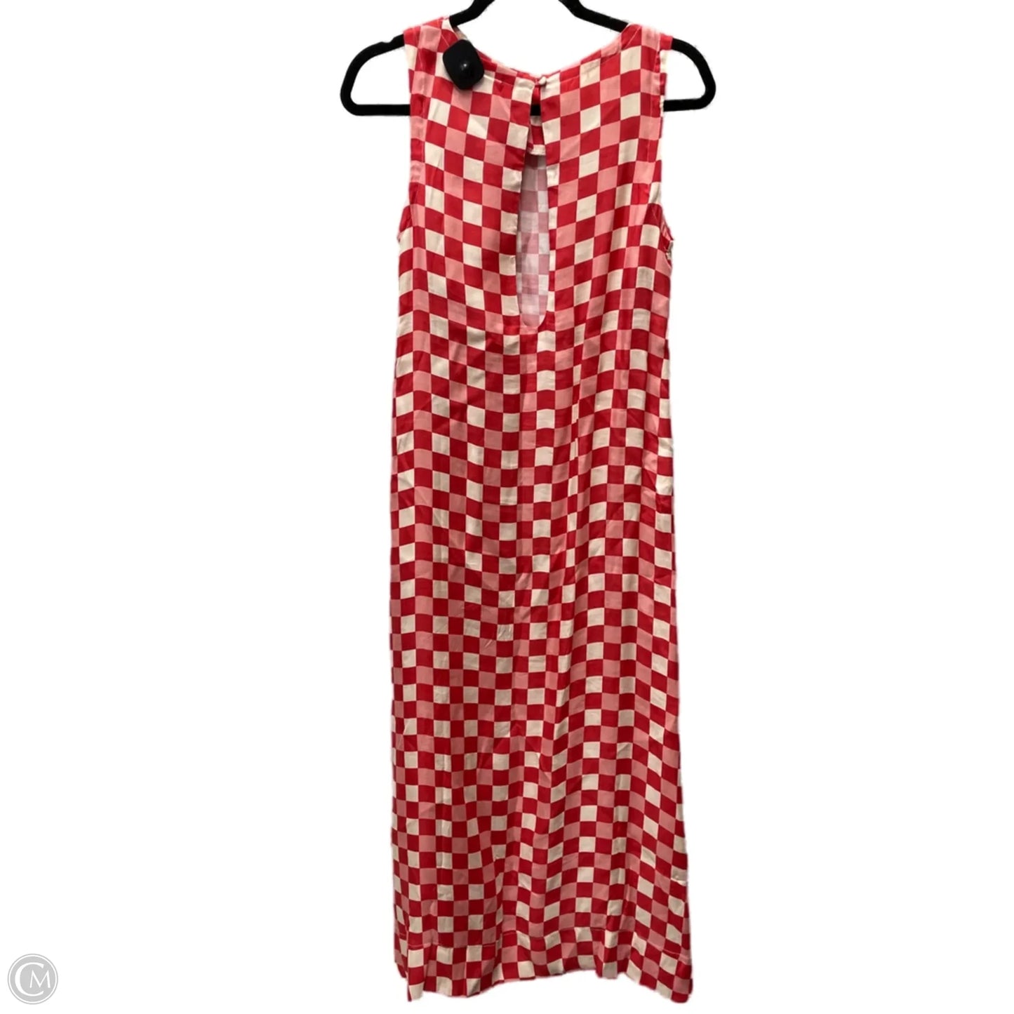 Dress Casual Midi By vrg grl In Cream & Red, Size: S