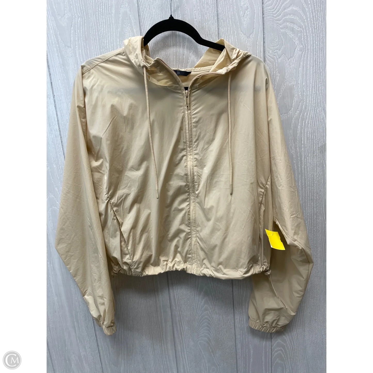 Jacket Windbreaker By All In Motion In Tan, Size: Xl