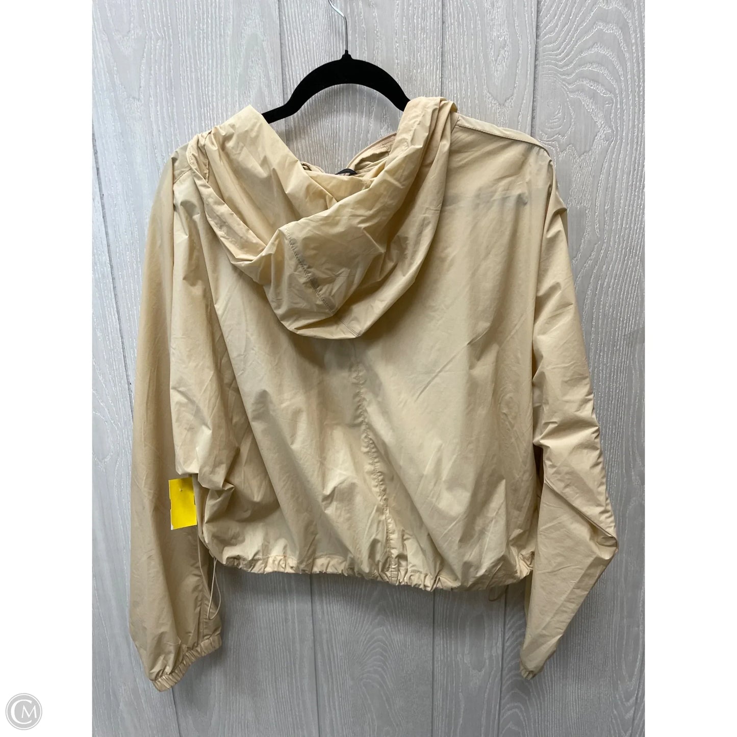 Jacket Windbreaker By All In Motion In Tan, Size: Xl