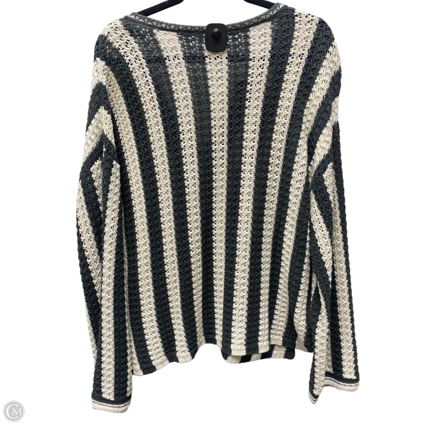 Sweater By Maurices In Cream & Green, Size: Xl