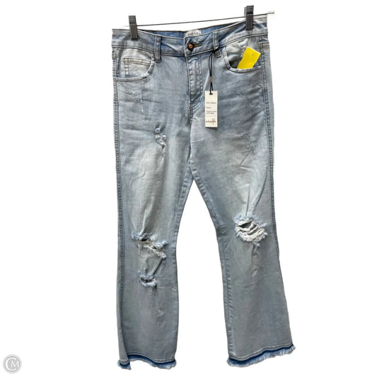 Jeans Flared By Ontwelfth In Blue Denim, Size: 2