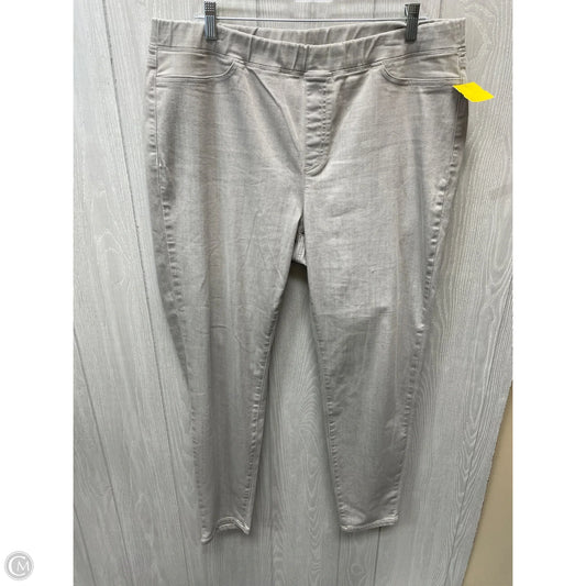 Pants Leggings By Eileen Fisher In Grey, Size: 16