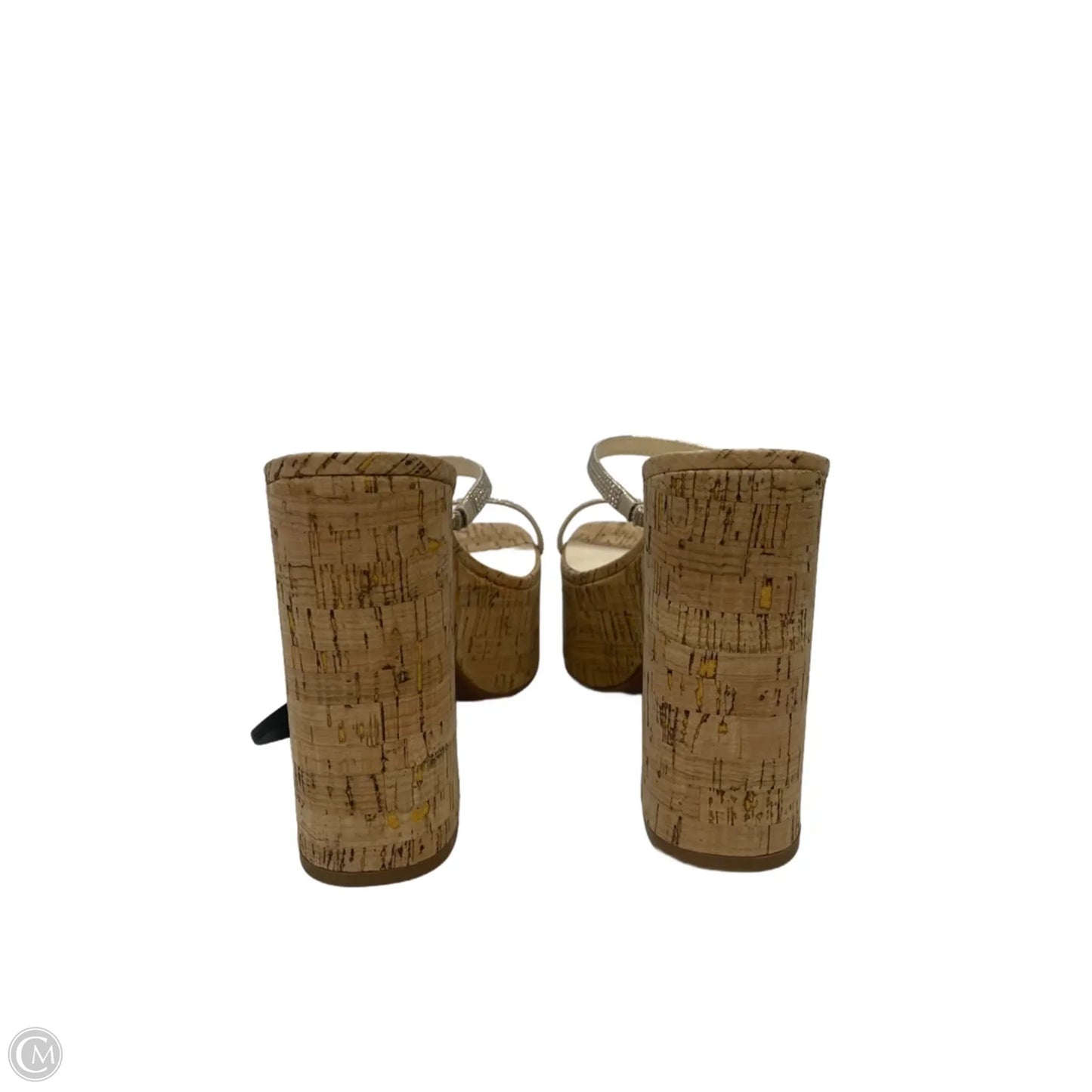 Sandals Heels Platform By Jessica Simpson In Tan, Size: 10