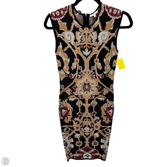 Dress Casual Short By Clothes Mentor In Black & Brown, Size: Xs