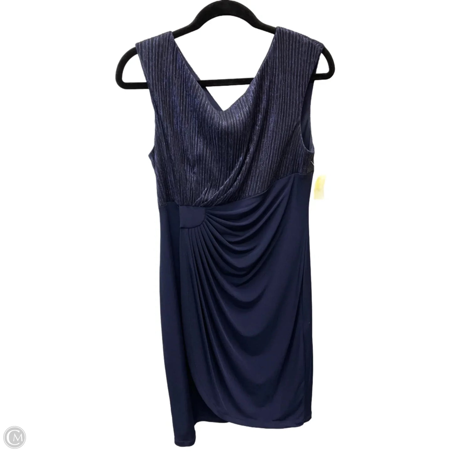 Dress Party Short By Connected Apparel In Navy, Size: L