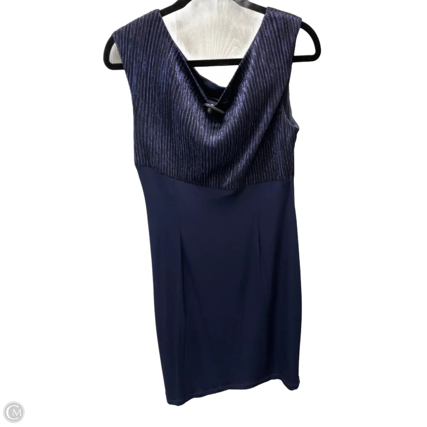 Dress Party Short By Connected Apparel In Navy, Size: L