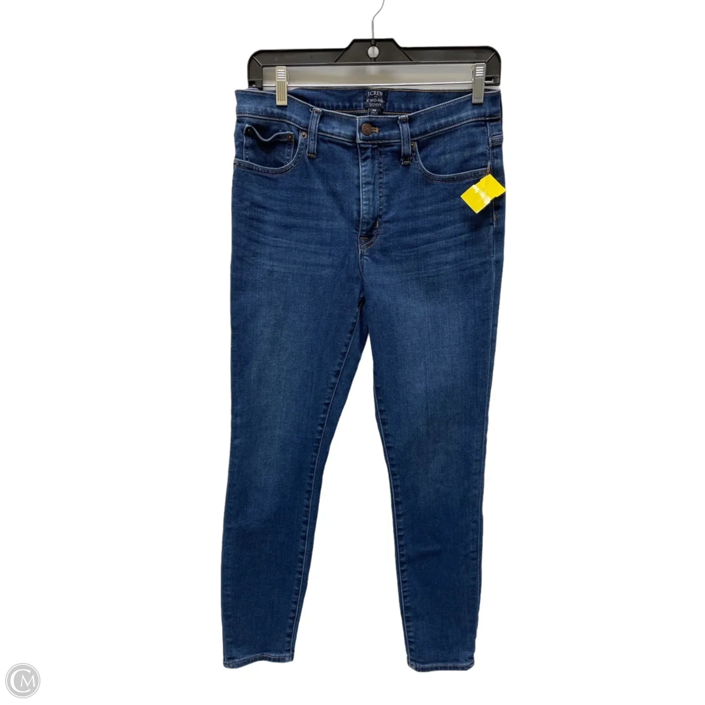 Jeans Skinny By J. Crew In Blue Denim, Size: 6