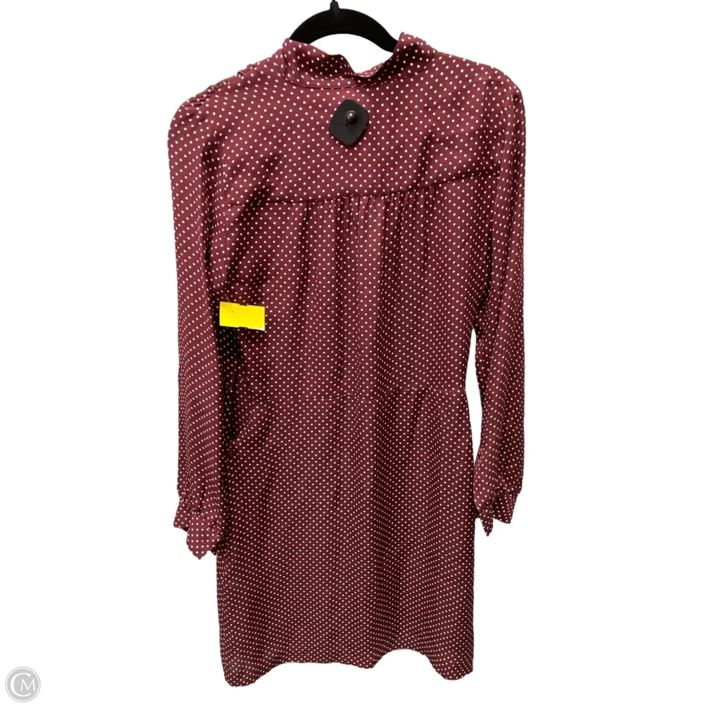 Dress Designer By Michael Kors In Polkadot Pattern, Size: S