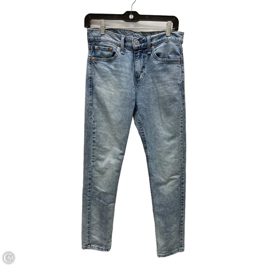 Jeans Skinny By Levis In Blue Denim, Size: 6