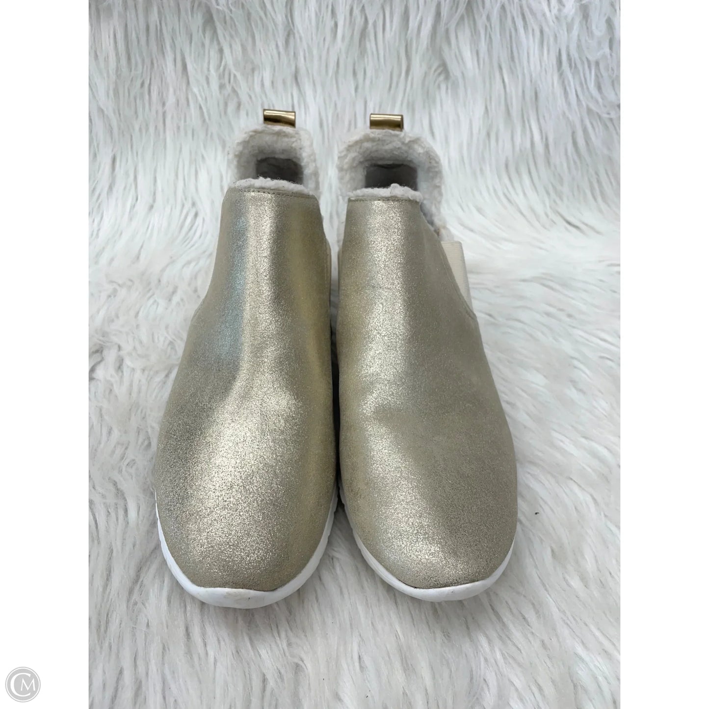 Shoes Sneakers By Cole-haan In Gold, Size: 9