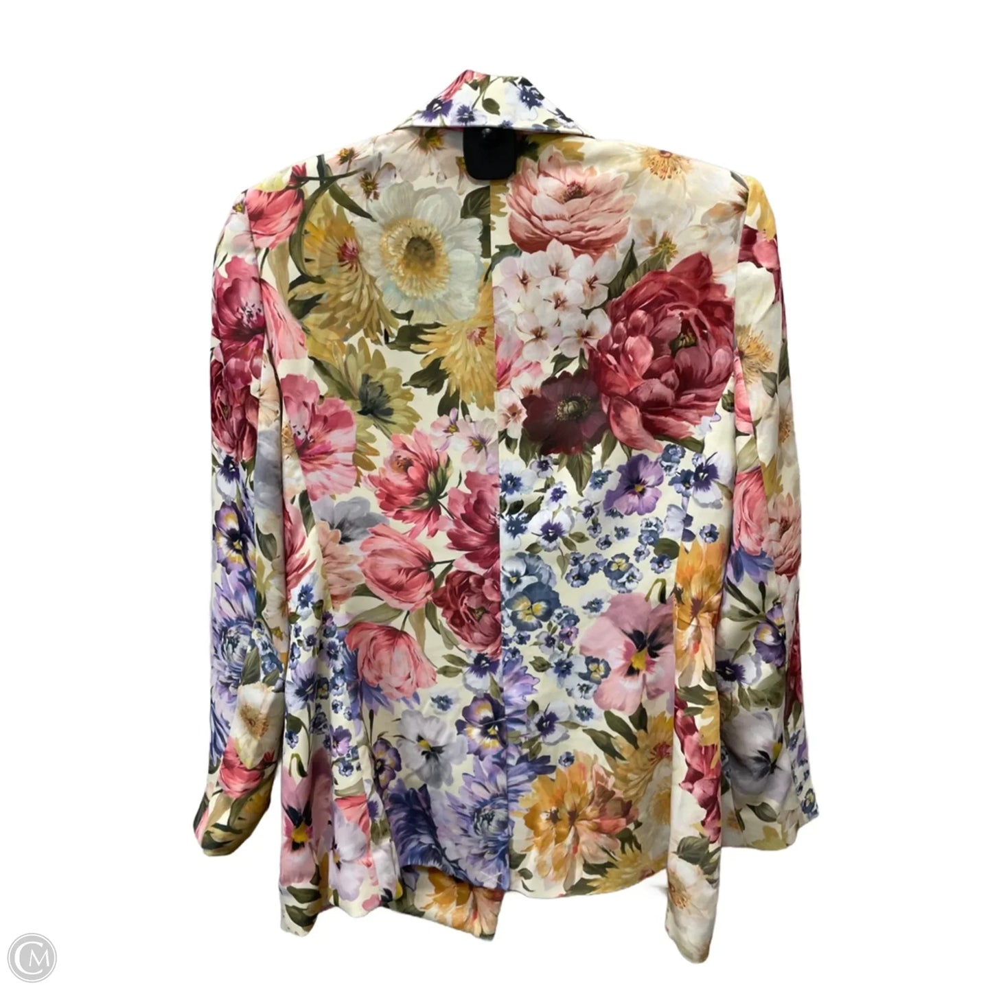 Blazer By Express In Floral Print, Size: M