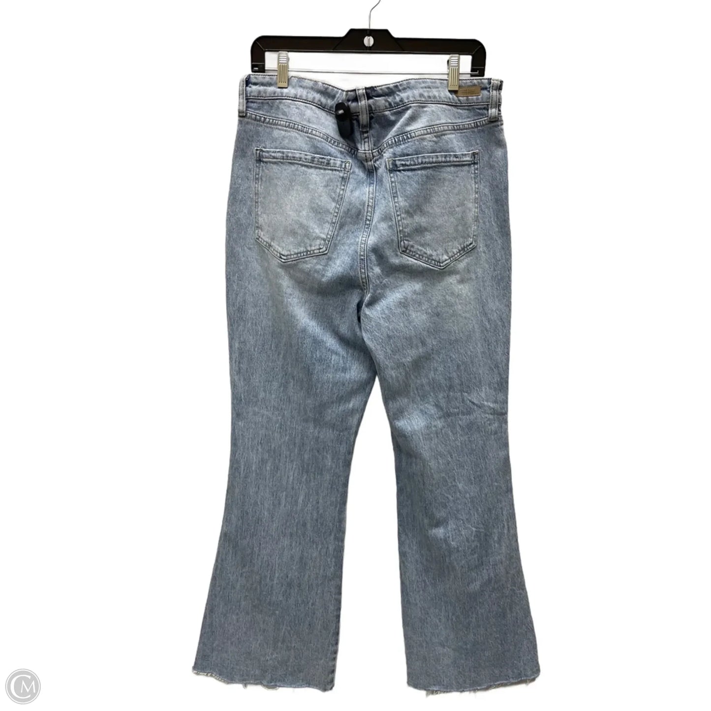 Jeans Flared By Liverpool In Blue Denim, Size: 10