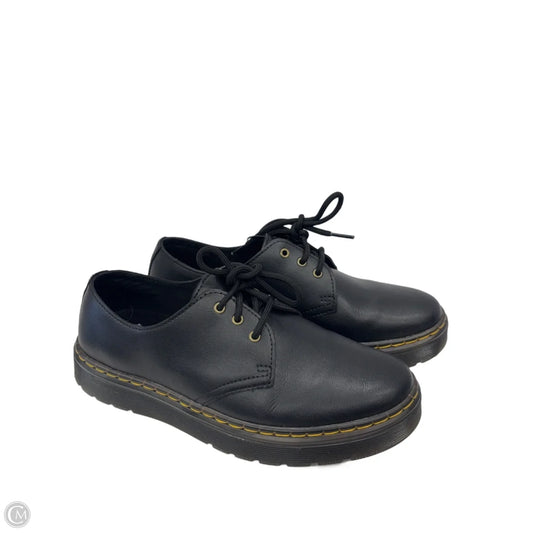 Shoes Flats By Dr Martens In Black, Size: 8