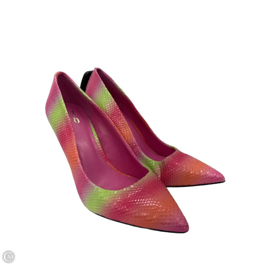 Shoes Heels Stiletto By Mix No 6 In Multi-colored, Size: 11