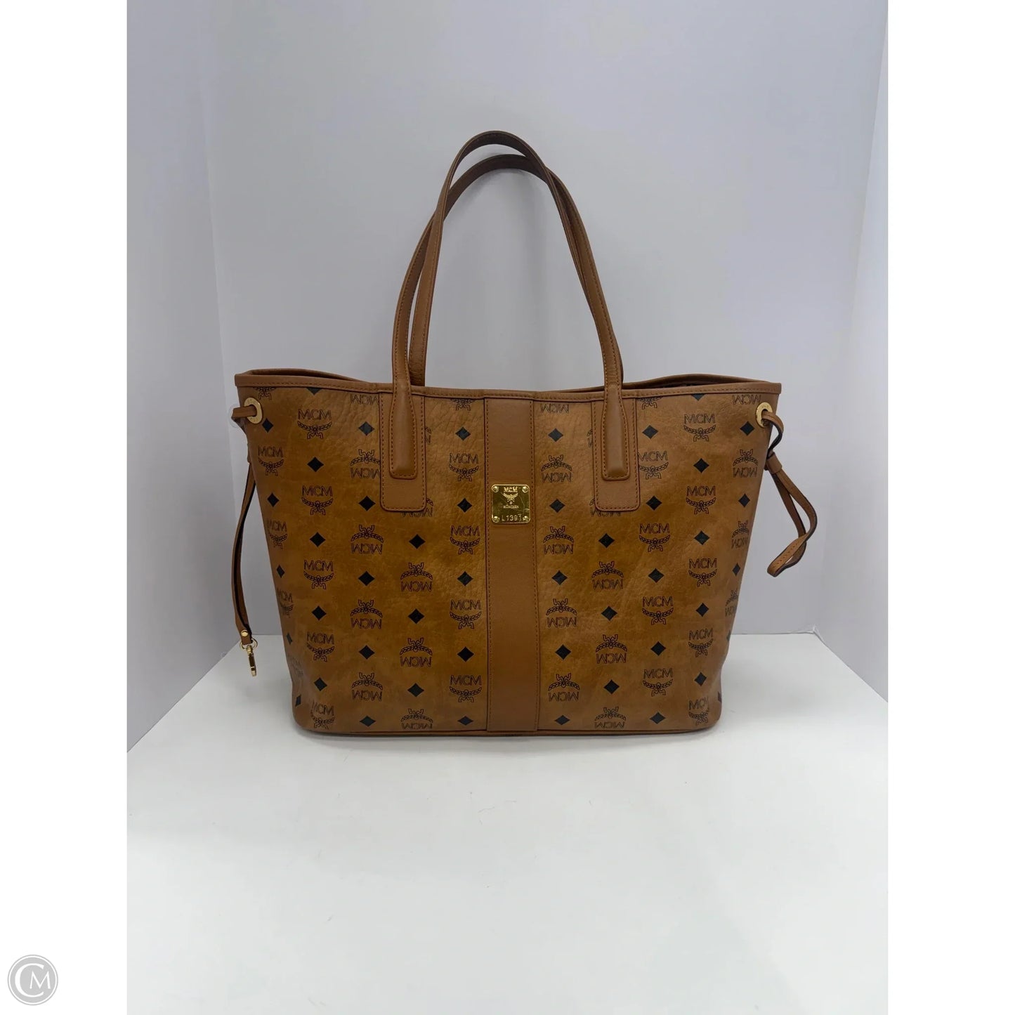 Tote Luxury Designer By Mcm, Size: Large