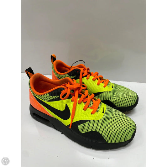 Shoes Athletic By Nike In Green & Orange, Size: 8.5