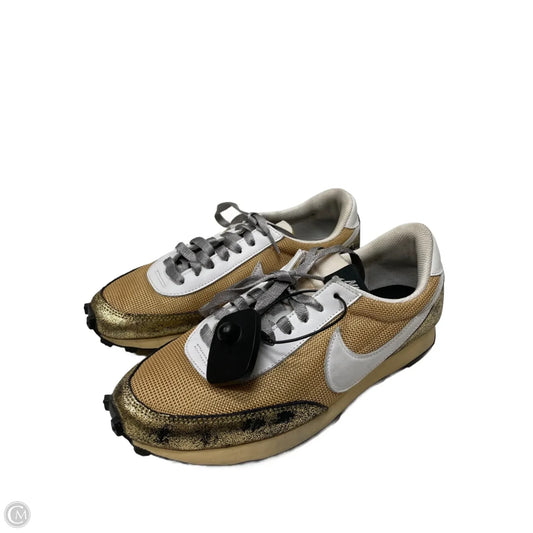 Shoes Sneakers By Nike In Gold, Size: 8.5