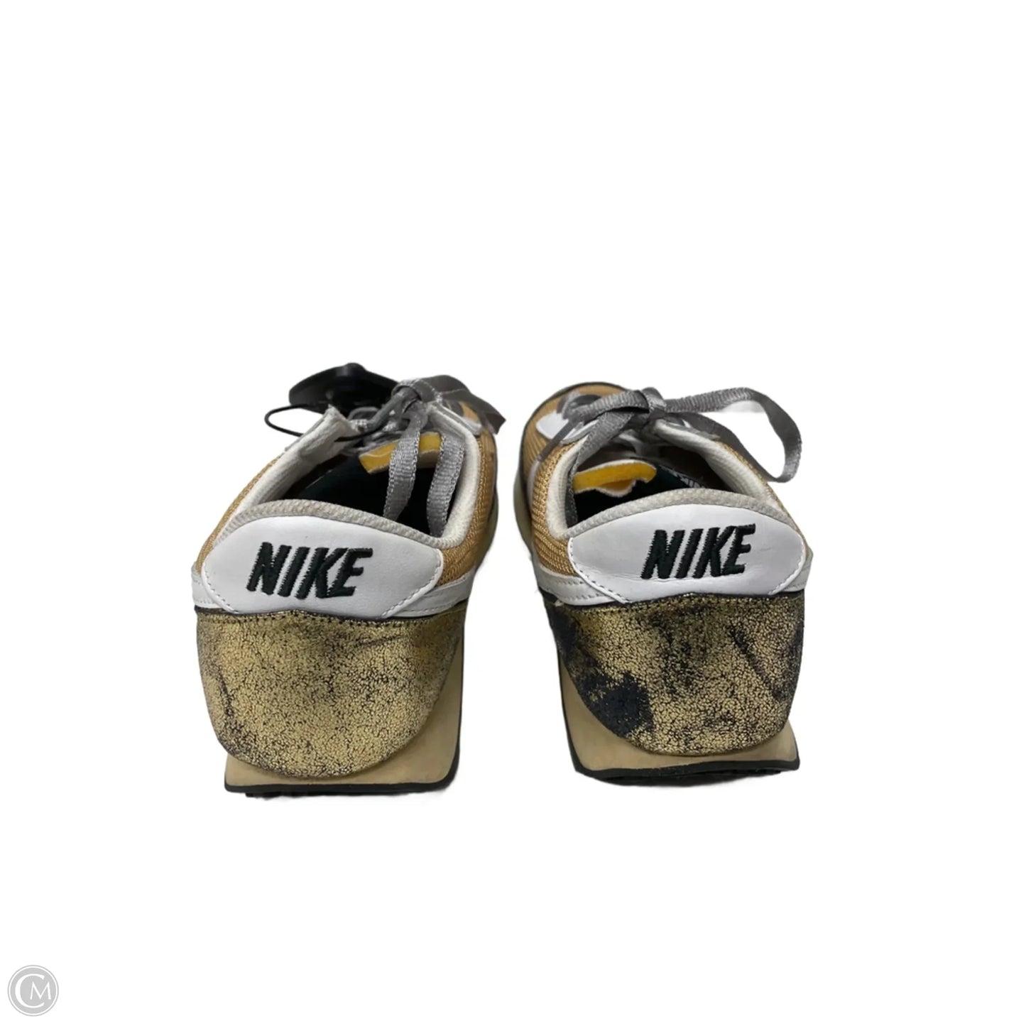 Shoes Sneakers By Nike In Gold, Size: 8.5