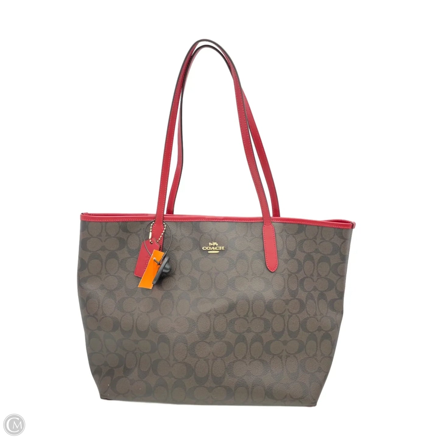 Tote Designer By Coach, Size: Large