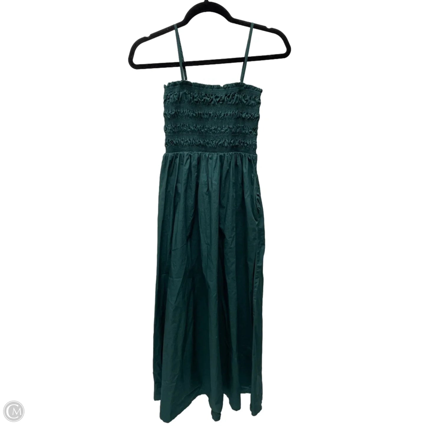 Dress Casual Midi By Loft In Green, Size: Xs