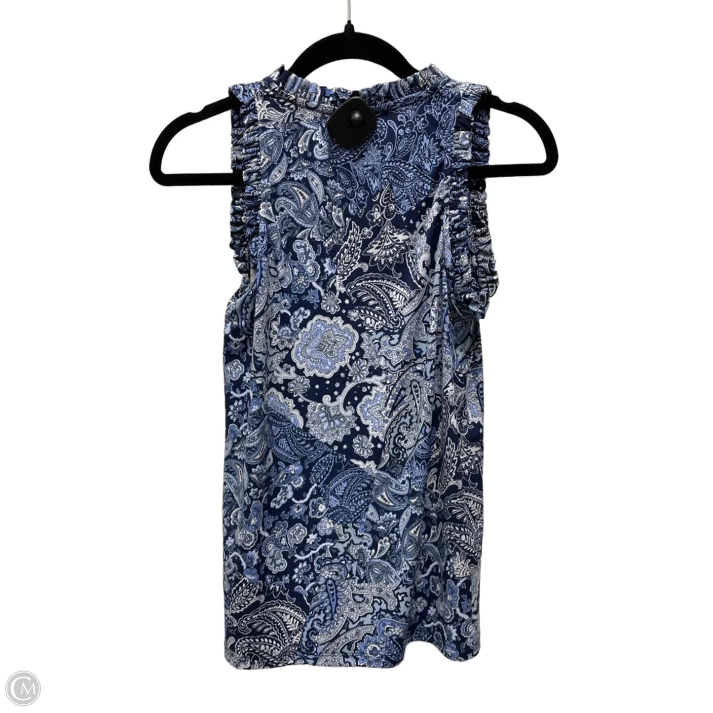 Top Sleeveless By Michael Kors In Paisley Print, Size: Xs