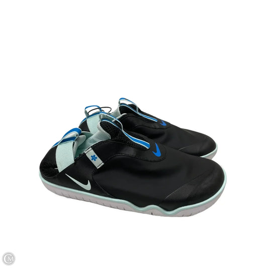 Shoes Sneakers By Nike In Black & Blue, Size: 7