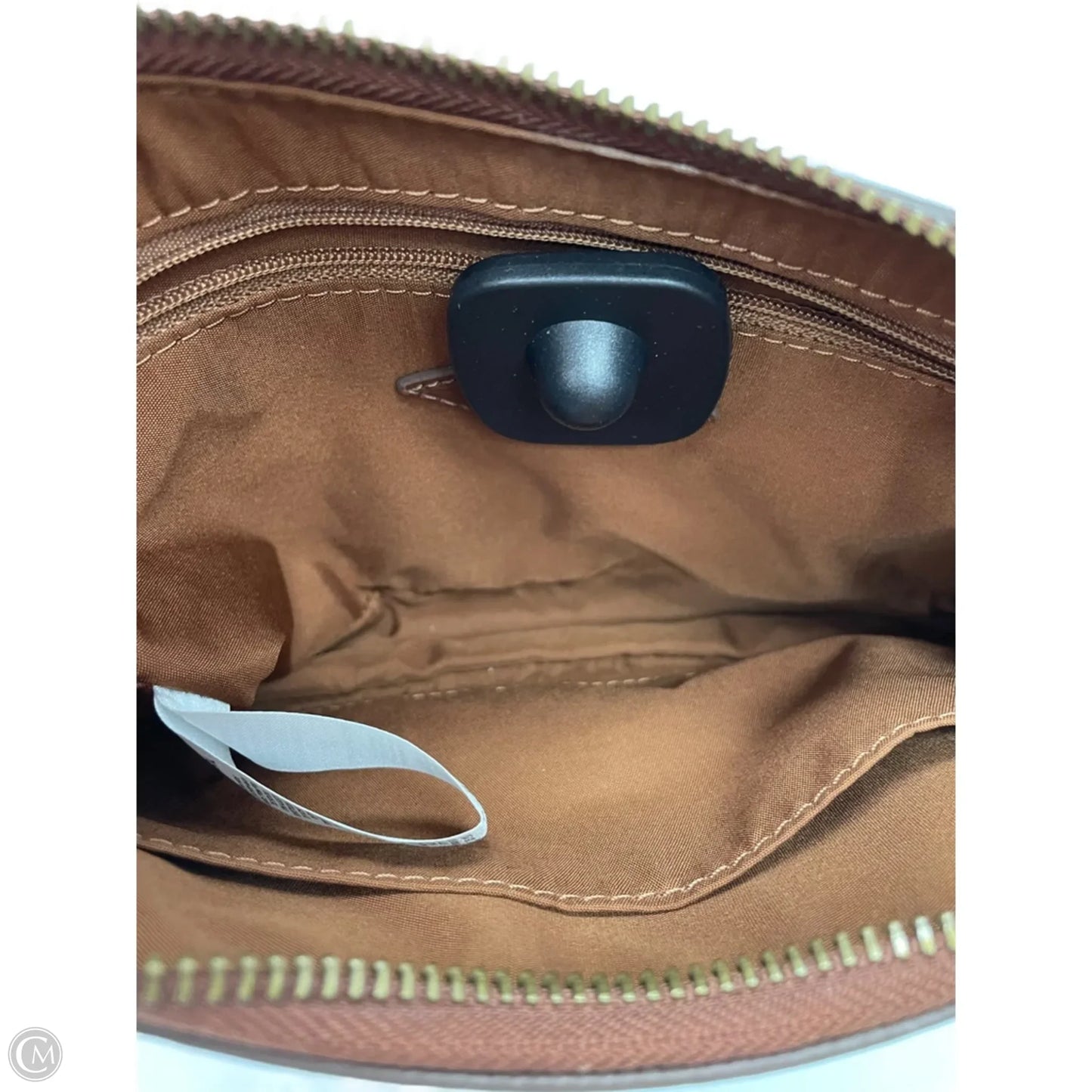 Crossbody Leather By Fossil, Size: Small