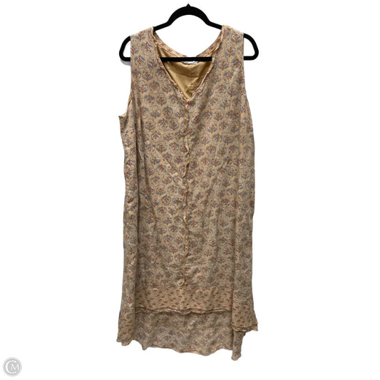 Dress Casual Short By J. Jill In Blue & Tan, Size: 2x